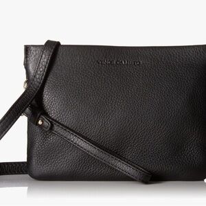 Vince Camuto Black “Cami” Leather Crossbody NWT